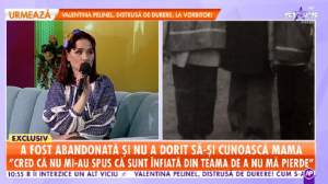 VIDEO / Nicoleta Voicu a fost abandonată la naştere. Fosta iubită a lui Gheorghe Turda şi-a spus drama, cu lacrimi în ochi, în direct
