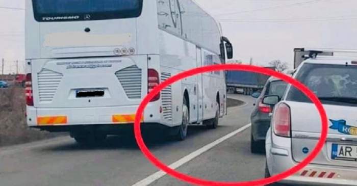 FOTO / Un şofer de autocar din Arad a rămas fără permis din cauza unei poze de pe Facebook