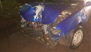 Accident grav în Buzău! Un şofer de TIR a lovit puternic un autoturism