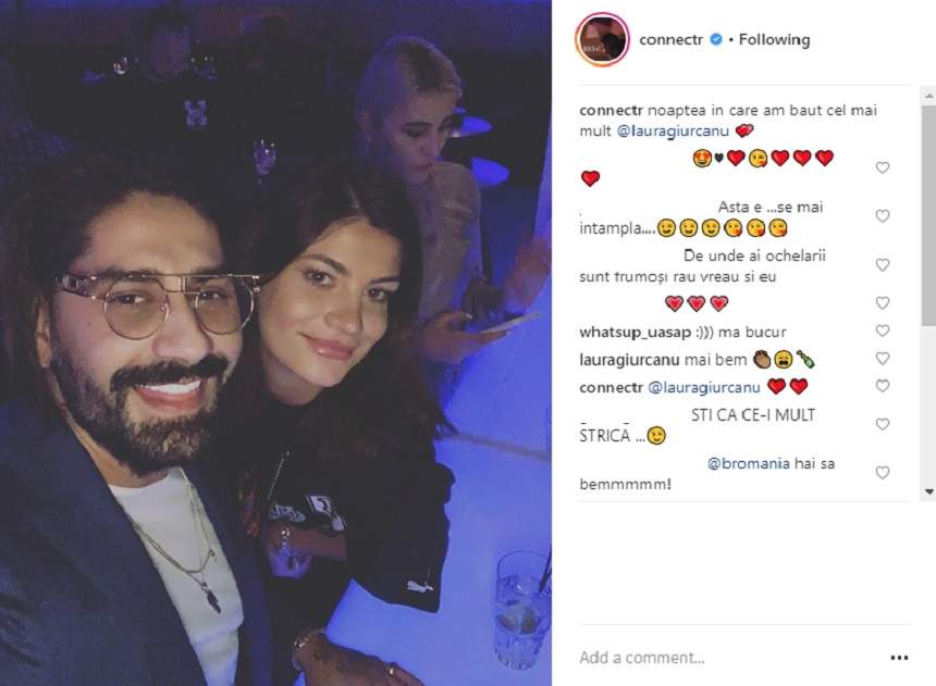 Connect-R a petrecut în club cu una dintre cele mai sexy femei din showbiz! "Noaptea în care am băut cel mai mult"