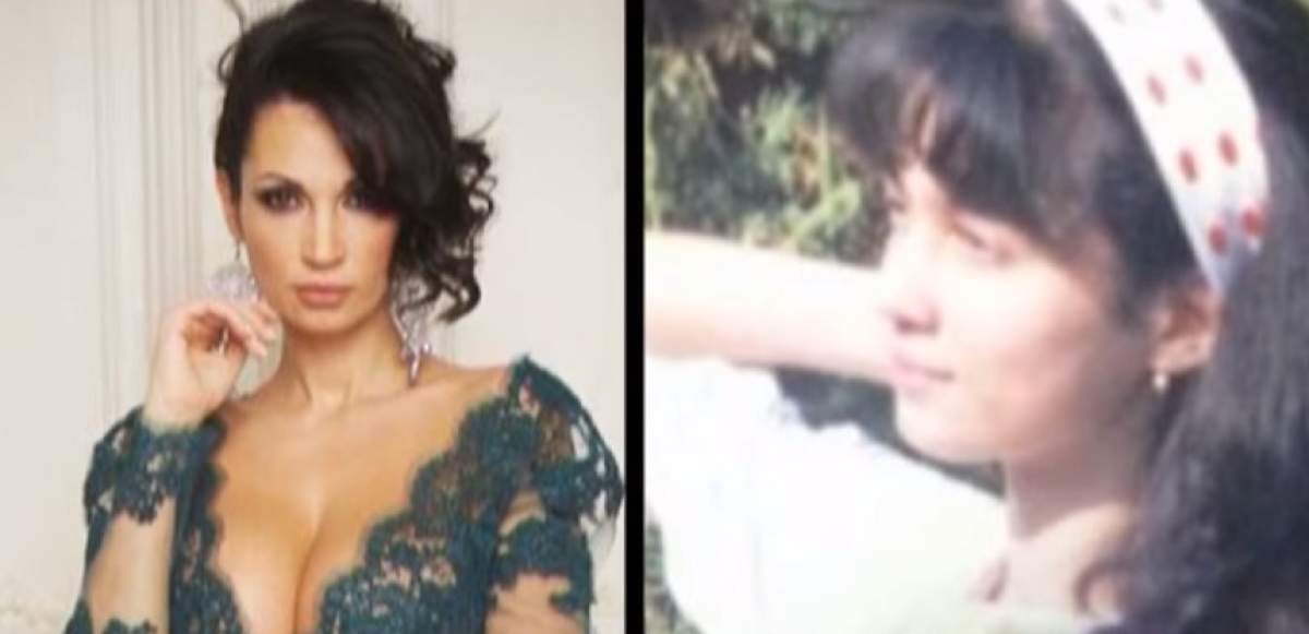 Imagini rare cu Nicoleta Luciu! Cum arăta la 17 ani și înainte de operații