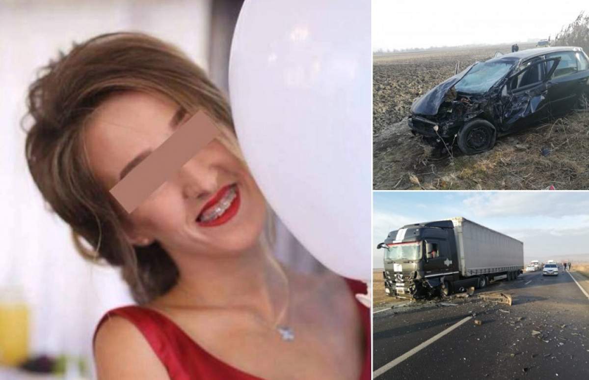 Andreea, şoferiţa care a intrat într-un TIR la Avrig, a murit! Un bebeluş a rămas fără mamă