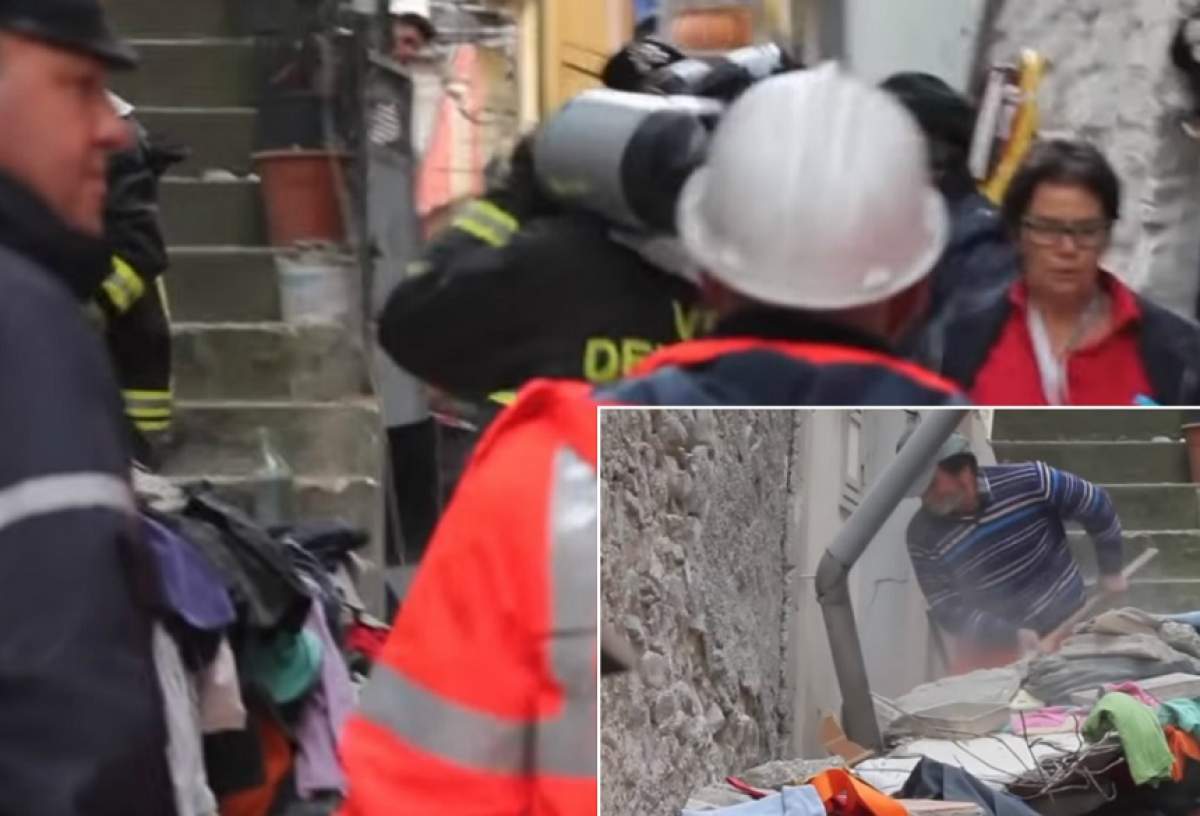 VIDEO / Explozie în casa unui român, în Italia! O femeie şi o fetiţă, în stare gravă