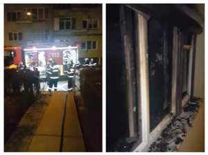 VIDEO / Incendiu grav în Cluj! Vezi câte persoane au fost transportate la spital