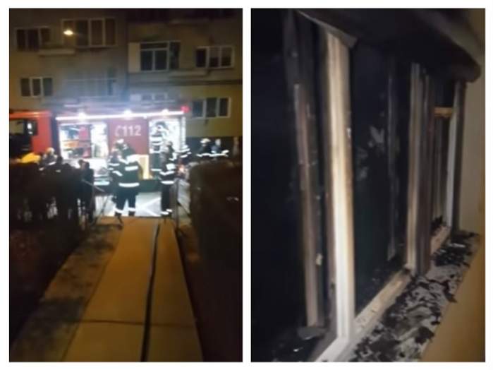 VIDEO / Incendiu grav în Cluj! Vezi câte persoane au fost transportate la spital
