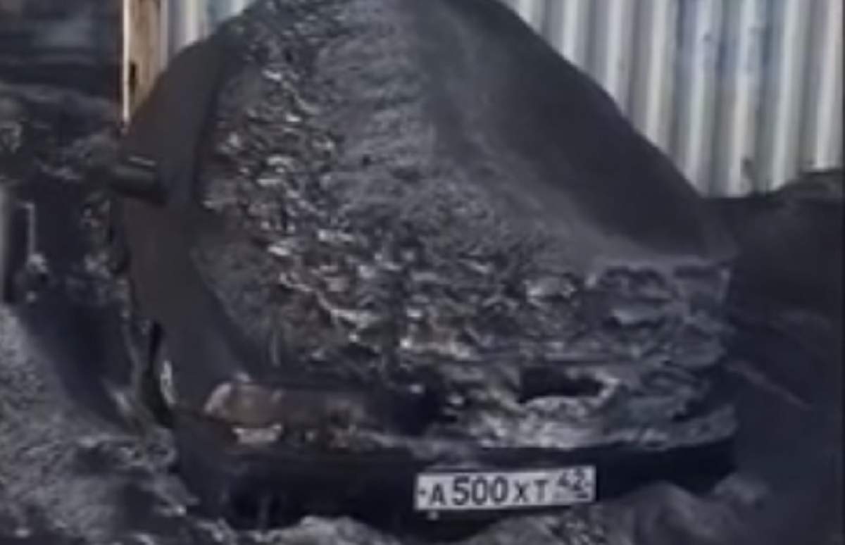 VIDEO / Fenomen extraordinar în Siberia! A nins cu fulgi negri