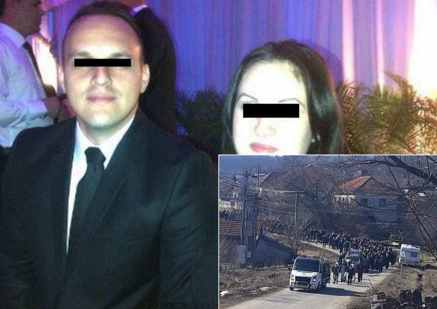 Alex Crăcui a fost condus pe ultimul drum! Peste 500 de oameni au participat la înmormântrea tânărului mort la frizerie