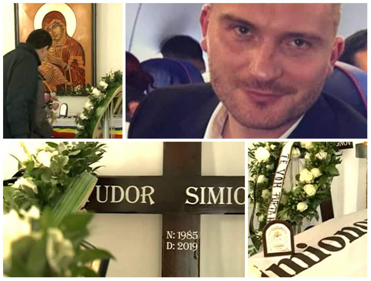 Tudor Simionov, condus astăzi pe ultimul drum. Românul omorât în fața unui club în Londra s-a întors acasă