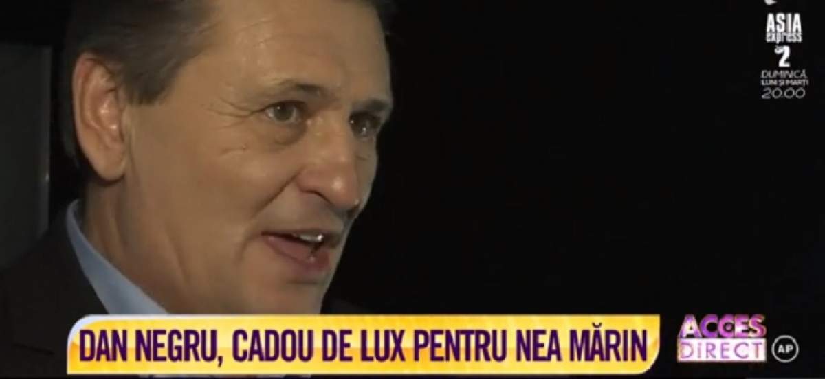 VIDEO / Dan Negru, cadou de lux pentru Nea Mărin! A mărturisit totul în culisele show-ului "Scena Misterelor"