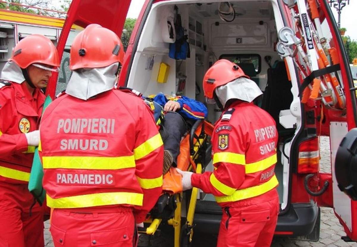 Accident grav, marţi dimineaţă! Un autocamion s-a răsturnat în Ialomiţa. Există pericol de explozie!