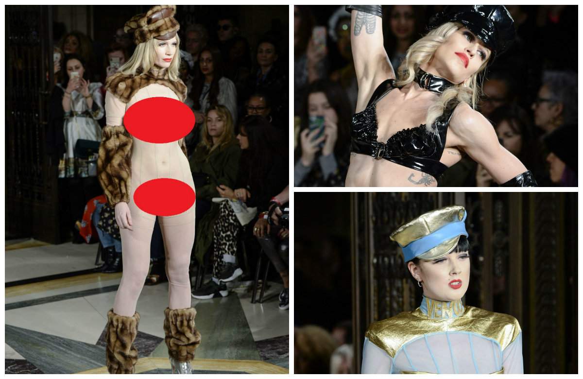 FOTO / Ai purta așa ceva? Hainele transparente, fără lenjerie intimă, în vogă la Săptămâna Modei din Londra