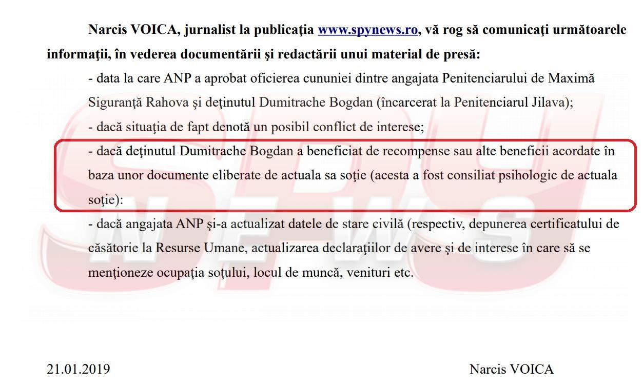 Câţi bani "decartează" psiholoaga de la Rahova, ca să o ierte şefii că s-a măritat cu un mafiot! Document exclusiv