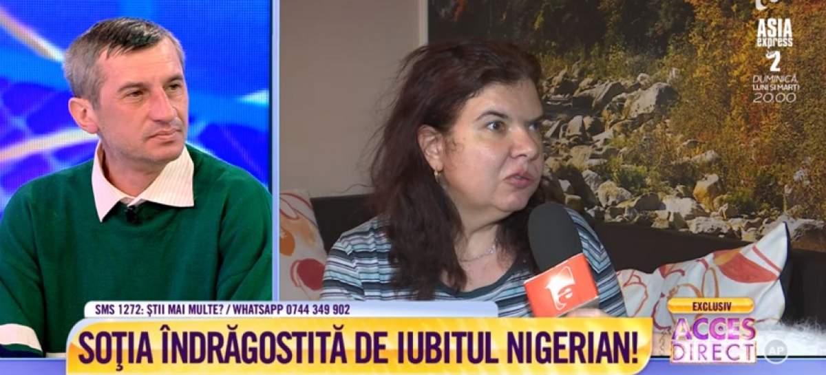 VIDEO / Femeia îndrăgostită de un nigerian, dezvăluiri şocante despre fostul soţ: "A făcut o obsesie pentru mine"