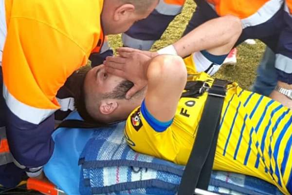 Alin Dobrosavlevici a fost transportat de urgenţă la spital! Ce s-a întâmplat cu fotbalistul