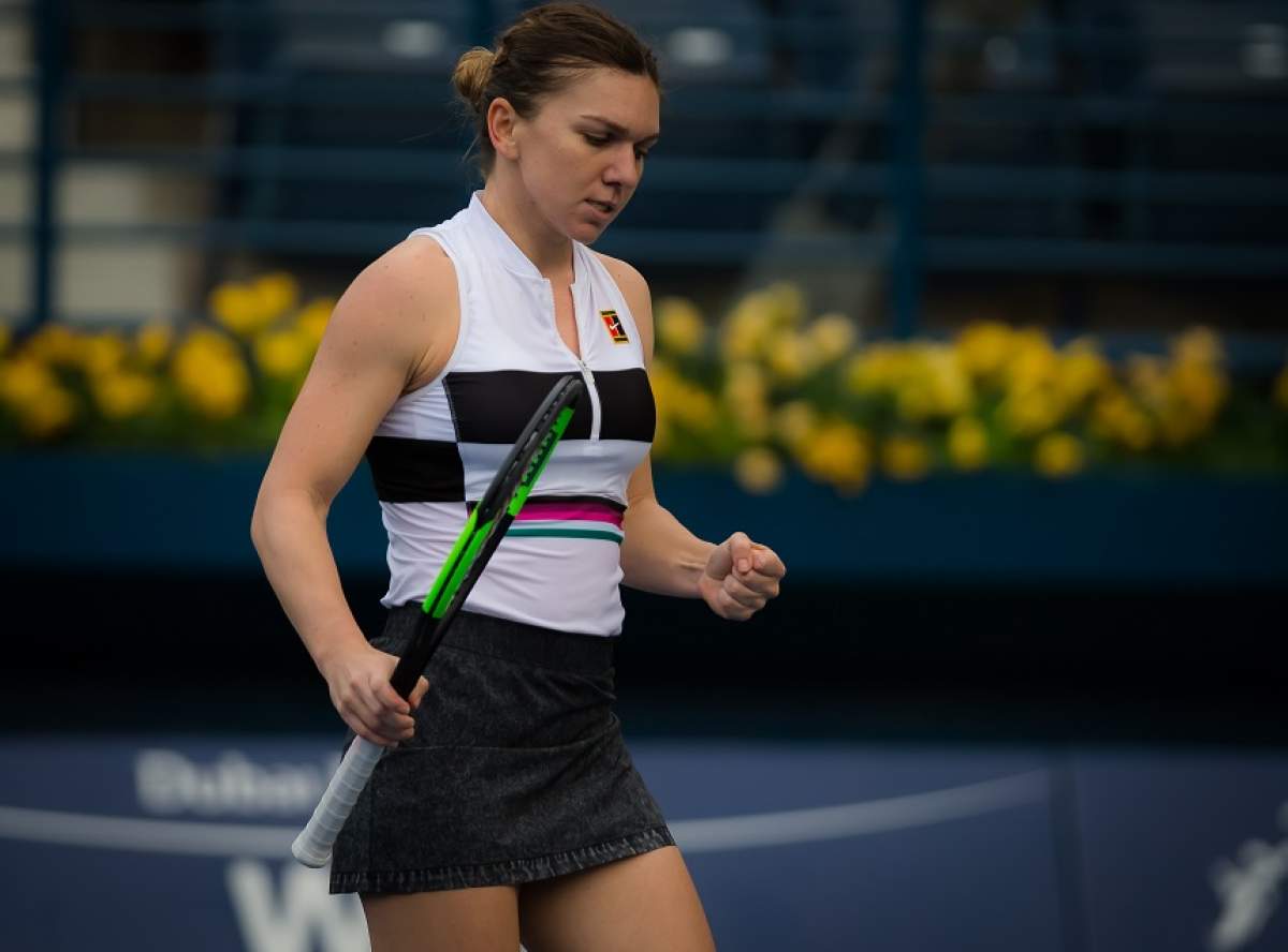 Simona Halep s-a calificat în sferturile de finală ale turneului de la Dubai! Prima reacţie a sportivei noastre