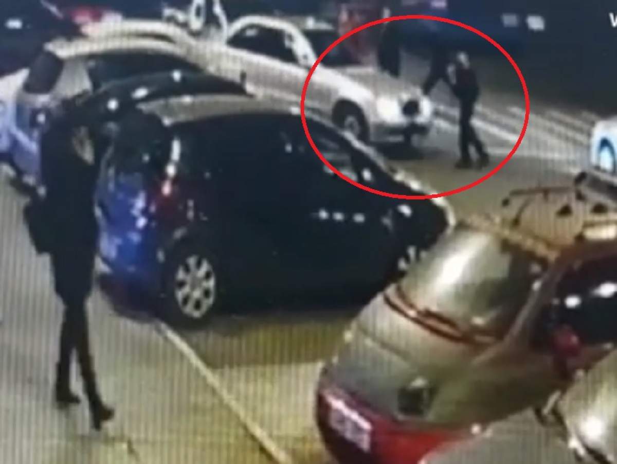 VIDEO / Momentul șocant în care Nicolae Duduianu trece cu mașina peste un tânăr, într-o intersecție din Capitală