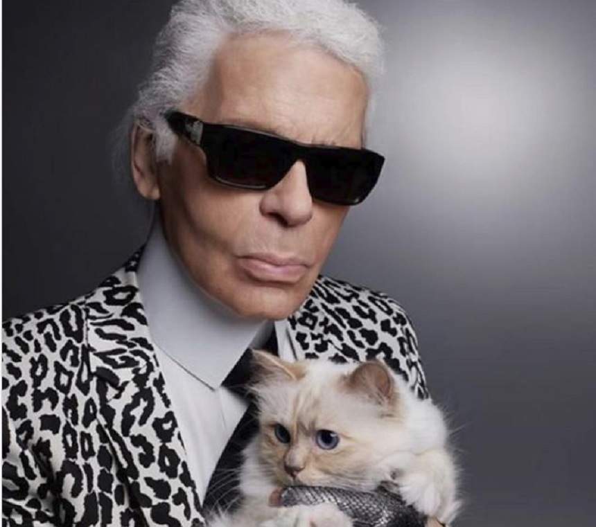 FOTO / De-a râsul-plânsul! Pisica lui Karl Lagerfeld, în „doliu”: „Cu o inimă până acum rece”