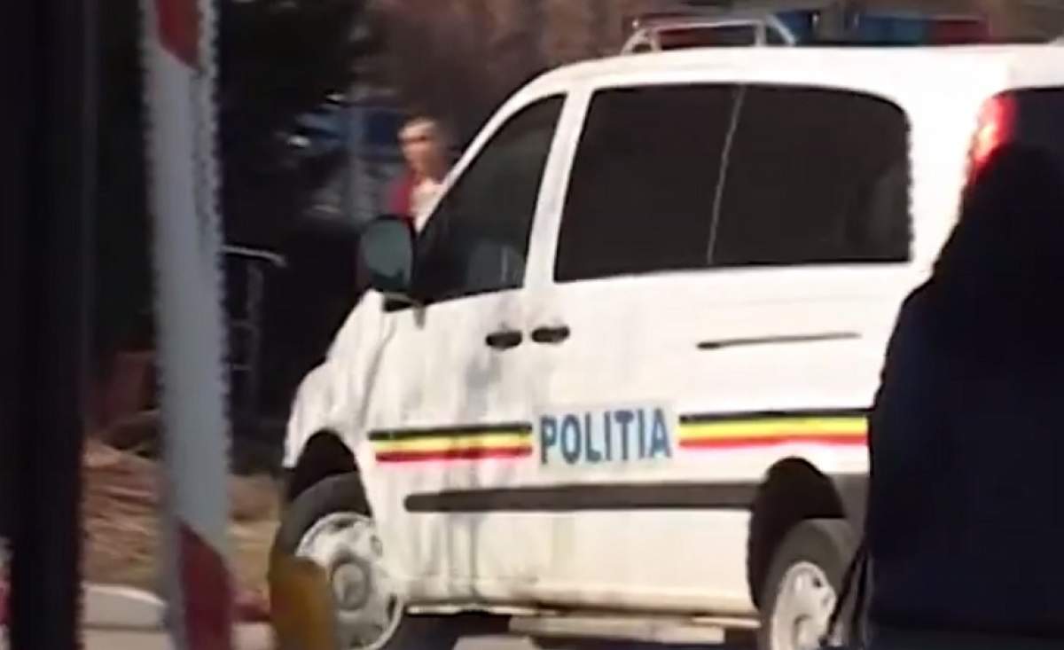 VIDEO / Un tânăr şi-a bătut soţia şi socrul în fața unui bloc din Târgu-Jiu! Au ajuns la spital, răniţi