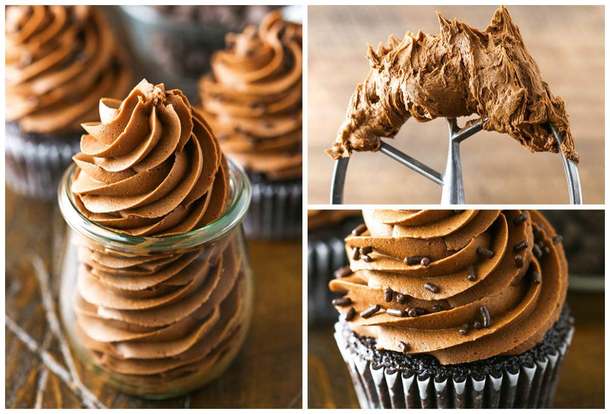 REȚETE pentru deserturi: Glazură cremă de unt cu ciocolată, făcută în casă