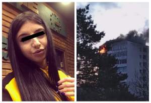 FOTO / Ea este tânăra de 22 de ani care a ars de vie în incendiul din Buzău. Valentina dăduse o petrecere în locuința sa