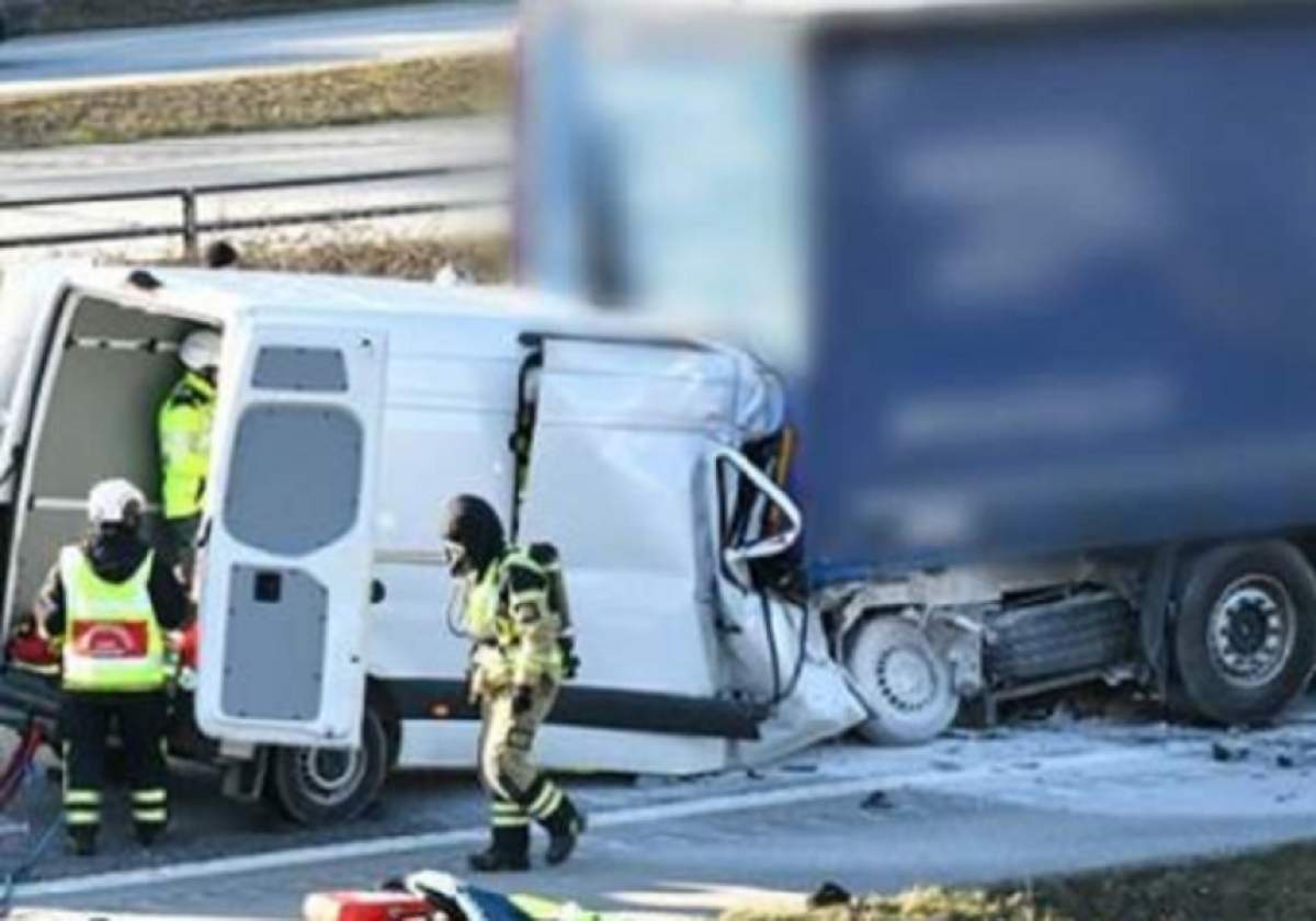 Accident înfiorător în Suedia! Un șofer român a murit pe loc