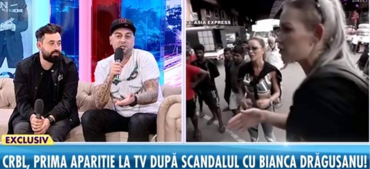 VIDEO / CRBL, prima apariție la TV după scandalul cu Bianca Drăgușanu: „Aveam mai multe pretenții de la ea”