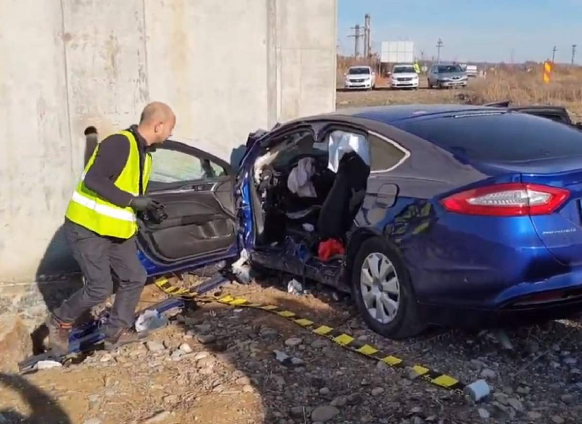 Accident foarte grav pe DN14, în Alba! Un bărbat de 49 de ani a murit. Foto