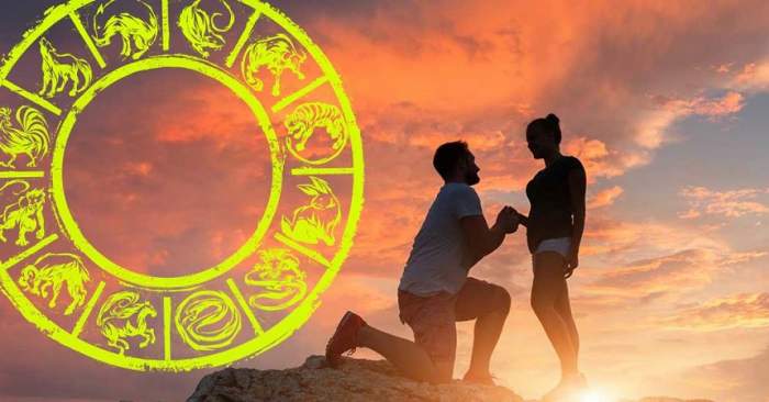 Horoscopul dragostei, joi, 28 februarie: Un nativ primește cererea în căsătorie, chiar înainte de Mărțișor!