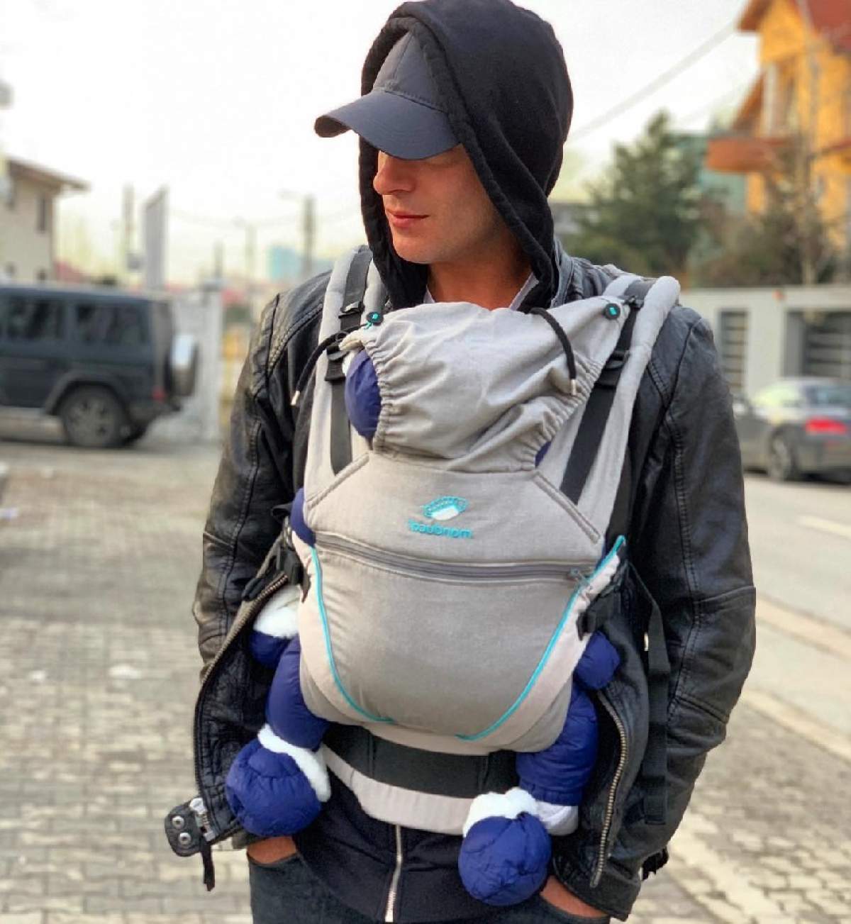 FOTO / Radu Vâlcan, un tătic model, dar și foarte ocupat: „Se pare că doar am visat!”