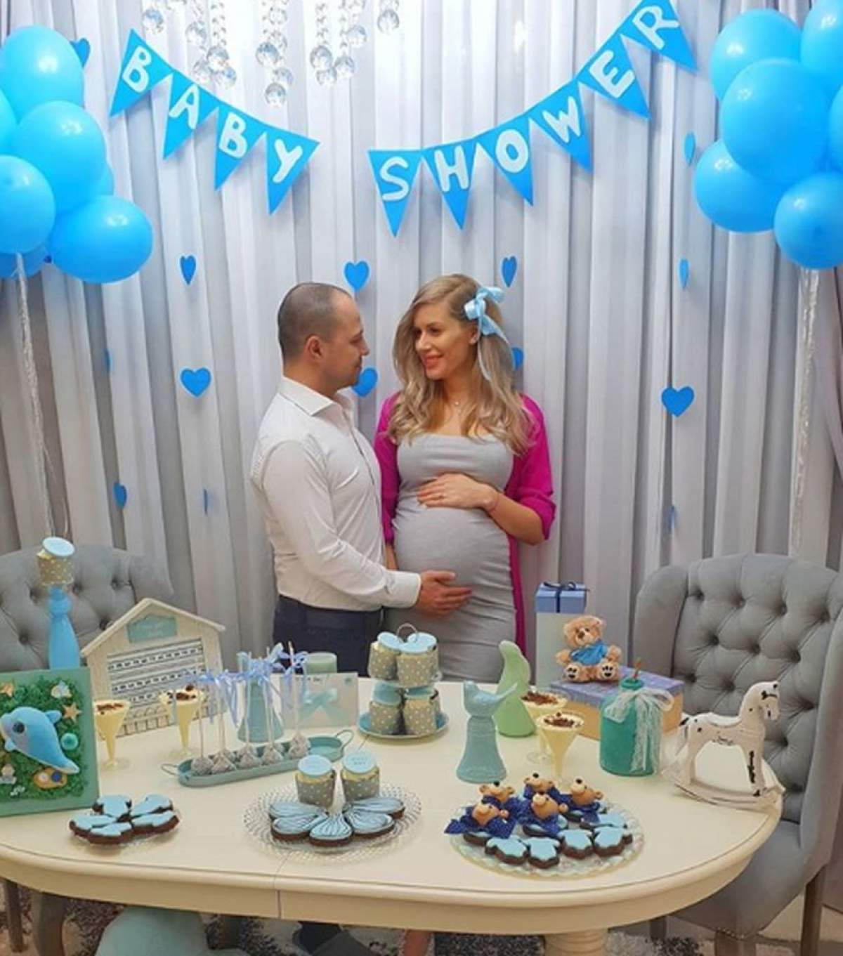 VIDEO / A început numărătoarea inversă. În aşteptarea bebeluşului, soţia lui Dan Badea a făcut un baby shower de neuitat!