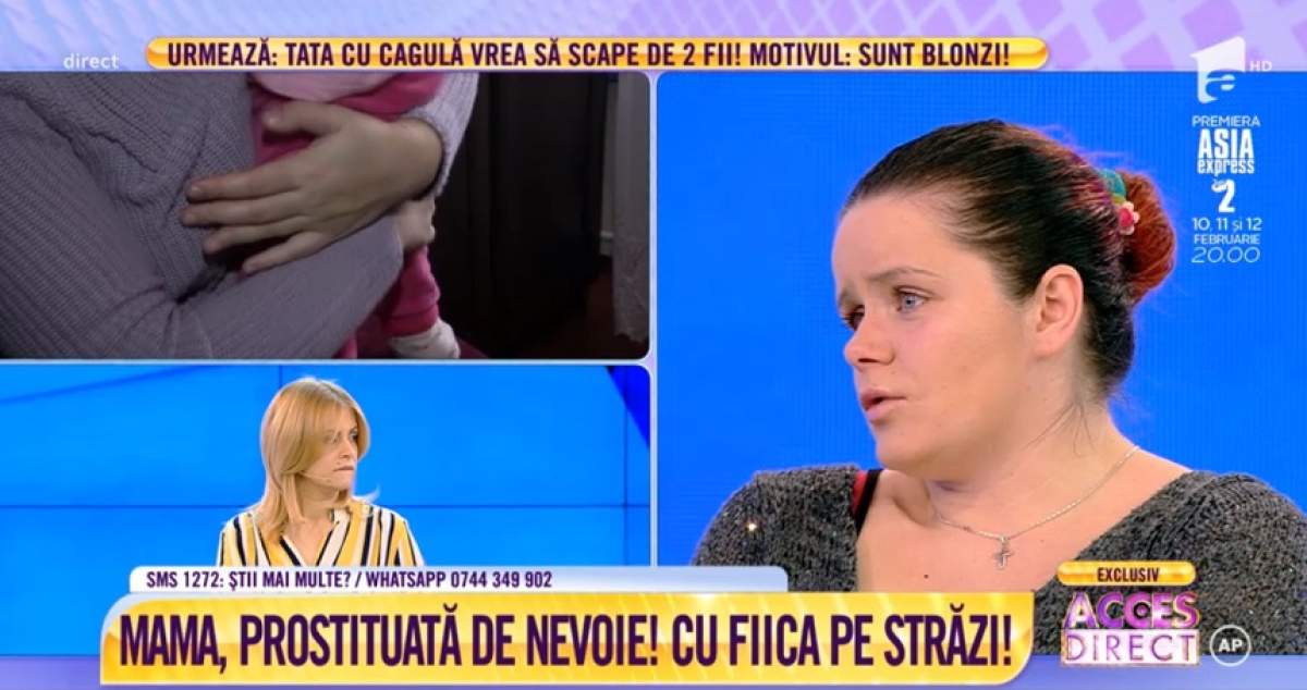 VIDEO / Lovită în cap și cu degetele rupte? Infernul mamei ajunse pe străzi cu fiica de doar un an
