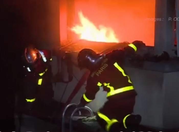 VIDEO / Incendiu devastator în Capitala Franţei! Sunt 10 morţi şi 36 de răniţi