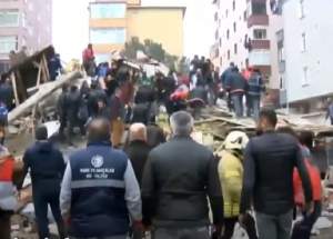 Tragedie în Turcia, după ce o clădire cu 8 etaje s-a prăbușit! Sunt mai mulți răniți