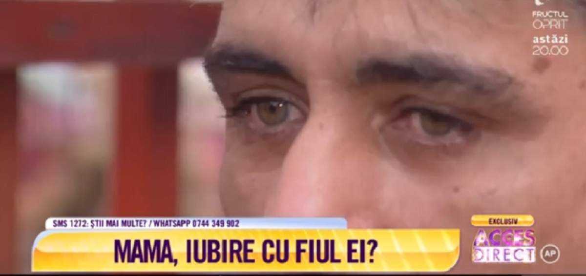 VIDEO / Un bărbat își acuză iubita că ar întreţine relaţii intime cu propriul fiu, dar e gata să ierte tot!