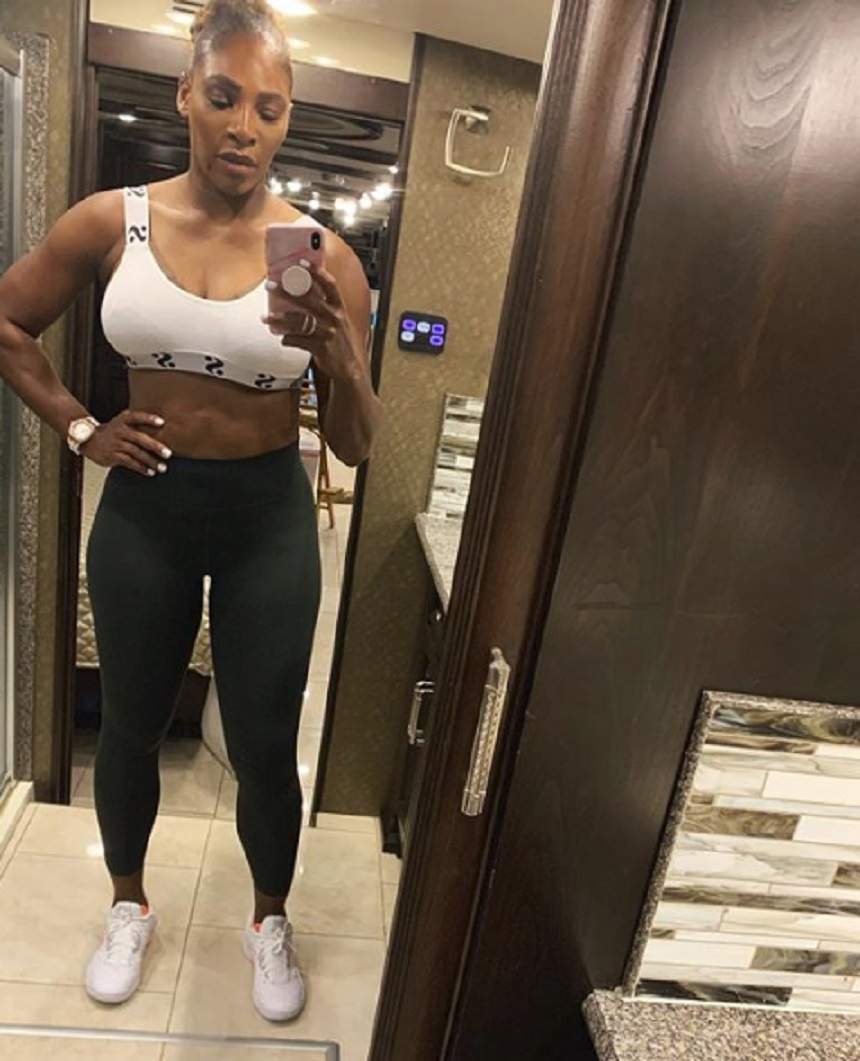 FOTO / După ce fanii „i-au sărit în cap” că este grasă, Serena Williams a luat atitudine! Cum s-a afișat tenismena