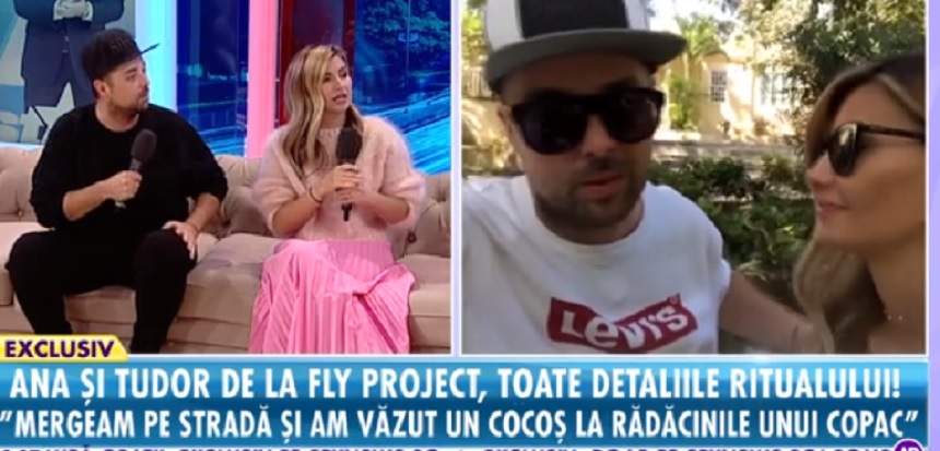 VIDEO / Tudor Ionescu de la Fly Project şi soţia, voodoo în vacanţă! Au povestit totul, în direct