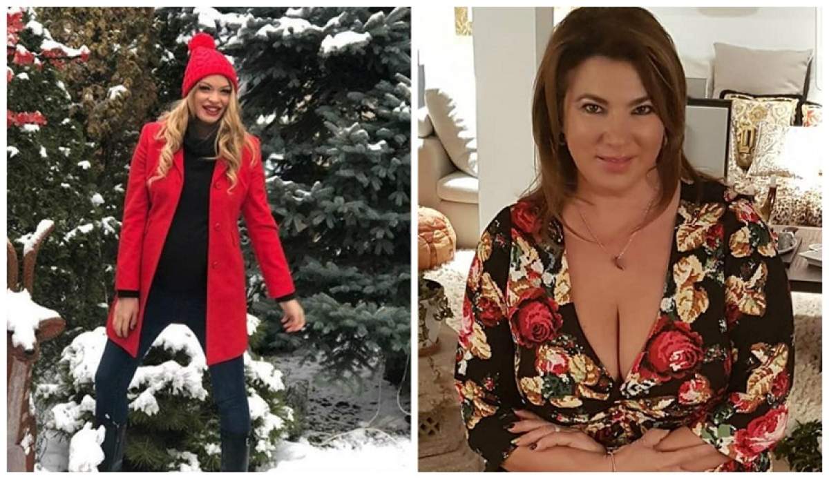 Valentina Pelinel, ajutată de Mihaela Borcea la nașterea gemenelor. Cele două femei se înțeleg de minune