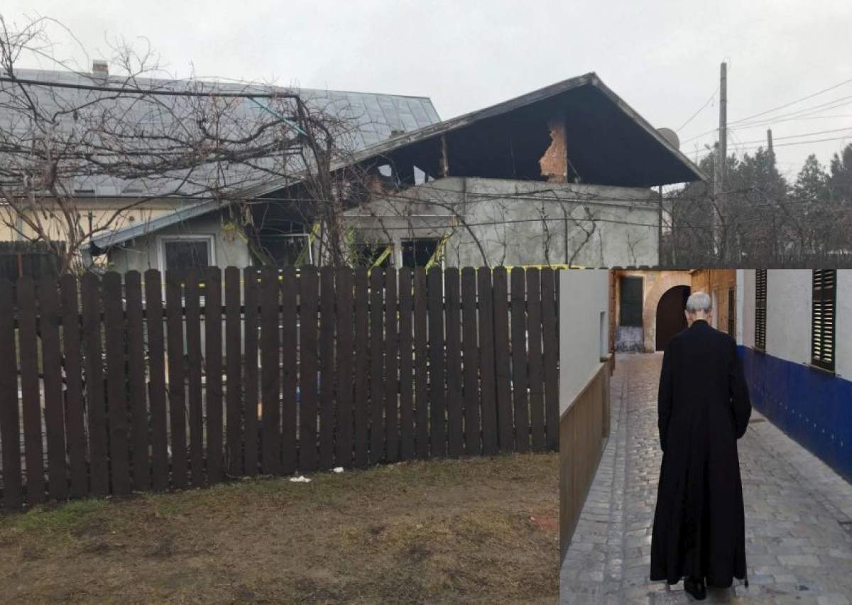 Fiul unui preot din Prahova, bănuit că a ucis şi incendiat o bătrână