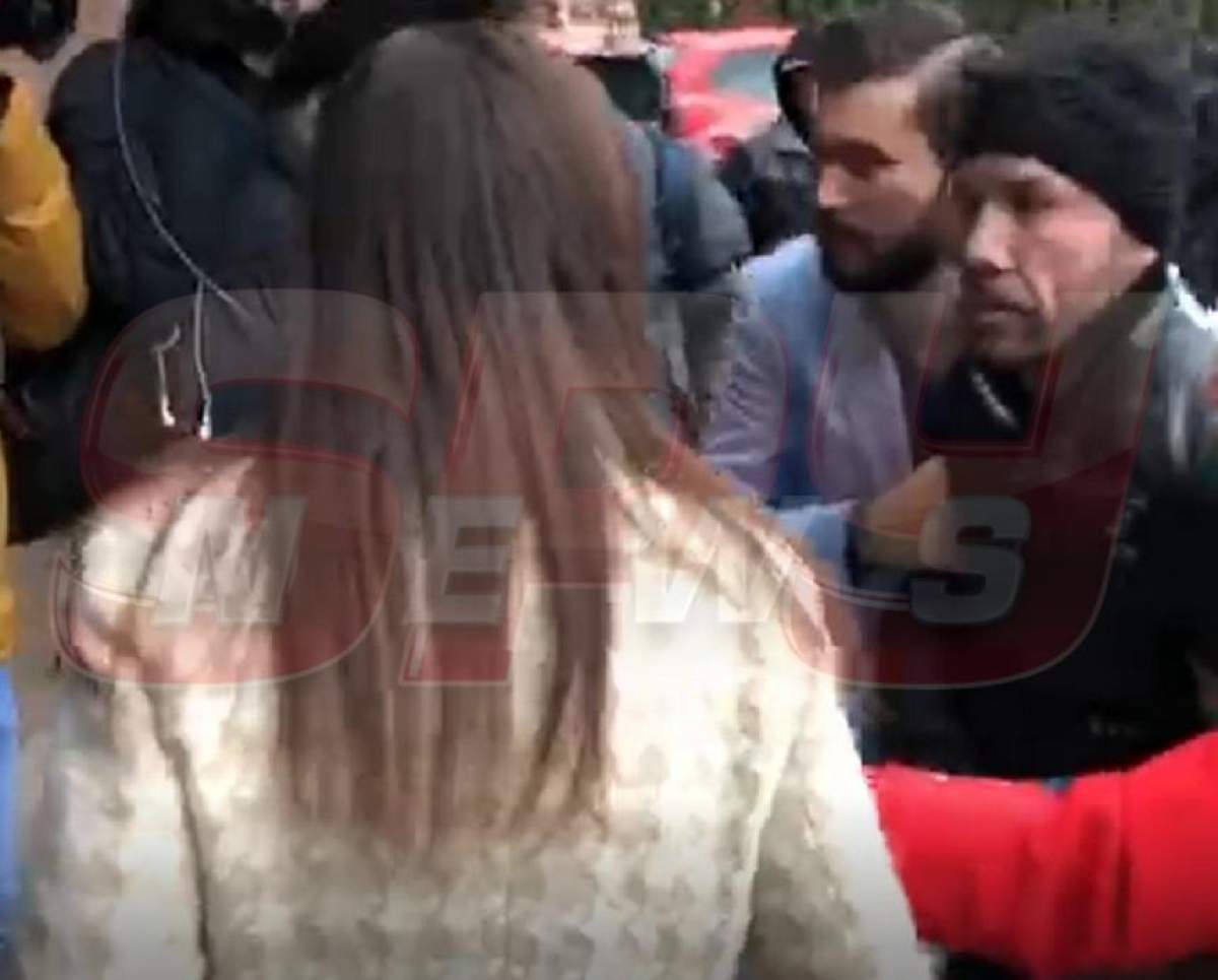 VIDEO / Matteo Politi, adus în cătușe la Parchet! Și-a privit cu disperare iubita care îl aștepta de câteva ore bune