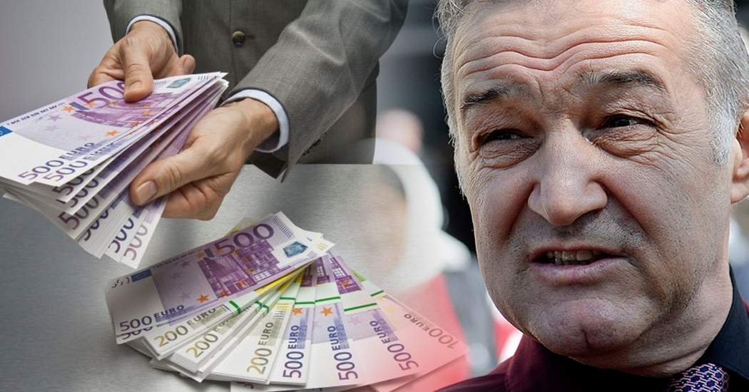 Veste incredibilă pentru Gigi Becali! Mai bogat cu 50.000 de euro