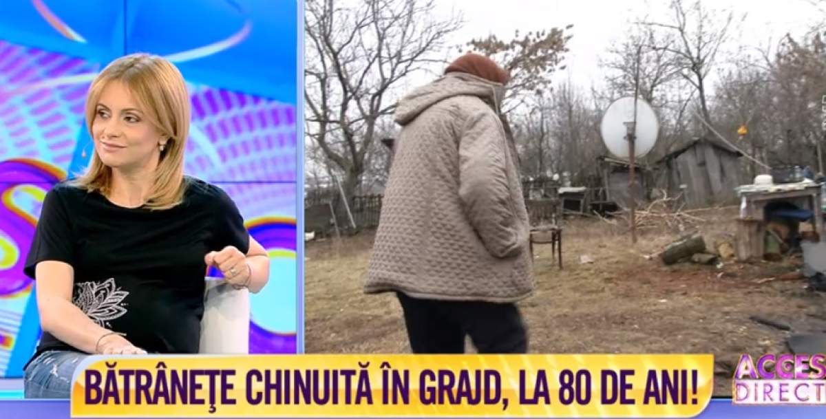 Gest impresionant făcut de Becali, pentru Maria, bătrâna condamnată să trăiască în grajd! Simona Gherghe a făcut anunţul în direct