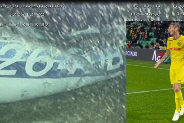 Trupul neînsufleţit găsit în epava avionului prăbuşit în Canalul Mânecii este al fotbalistului Emiliano Sala