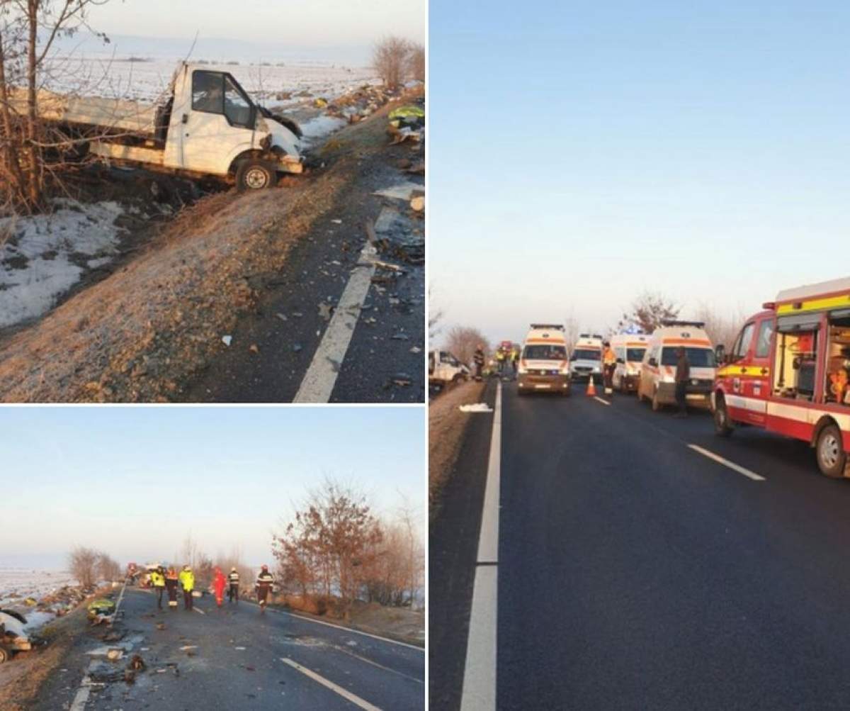 Plan roşu de intervenţie, activat în această dimineaţă, în Suceava! Doi morţi şi şapte răniţi, într-un accident devastator!