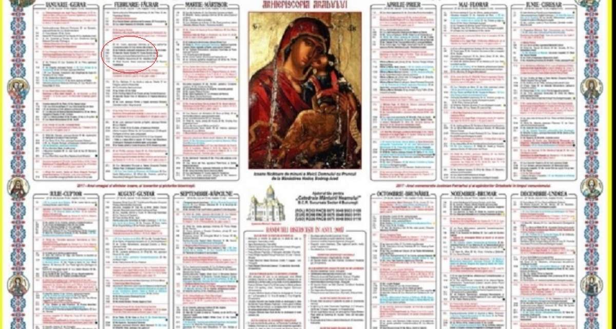 Calendar ortodox, duminică, 10 februarie. Rugăciunea care te ajută să ai mai multă răbdare