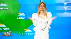 Flavia Mihăşan, la un pas să izbucnească în lacrimi, la tv. "Este ultima zi în care mai prezintă meteo"