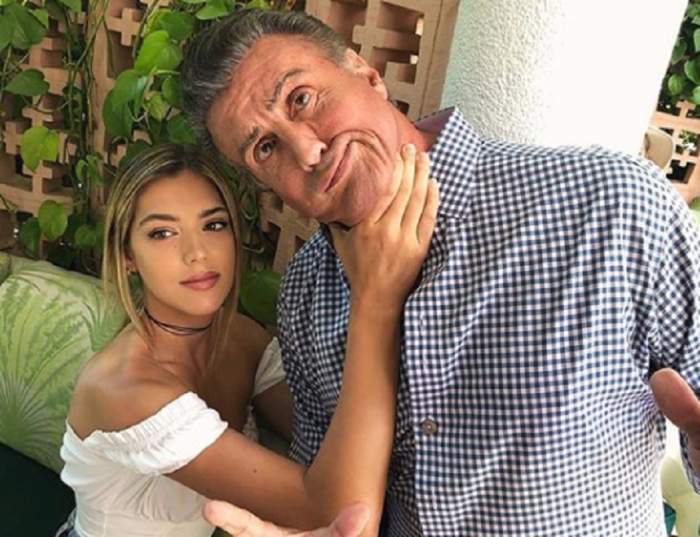 Fiica lui Sylvester Stallone, incredibil de sexy! Sistine face furori pe internet FOTO
