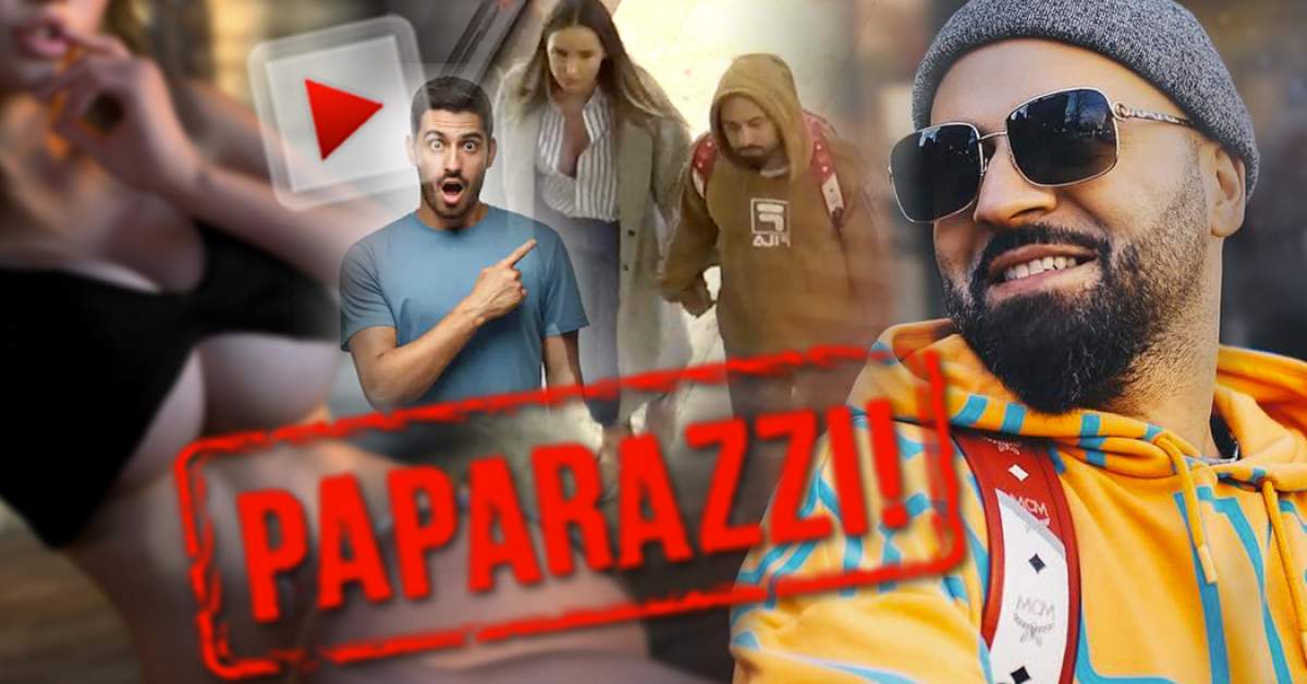 VIDEO PAPARAZZI / Matteo a dat lovitura! Iubita artistului are un bust de infarct! Imagini explicite