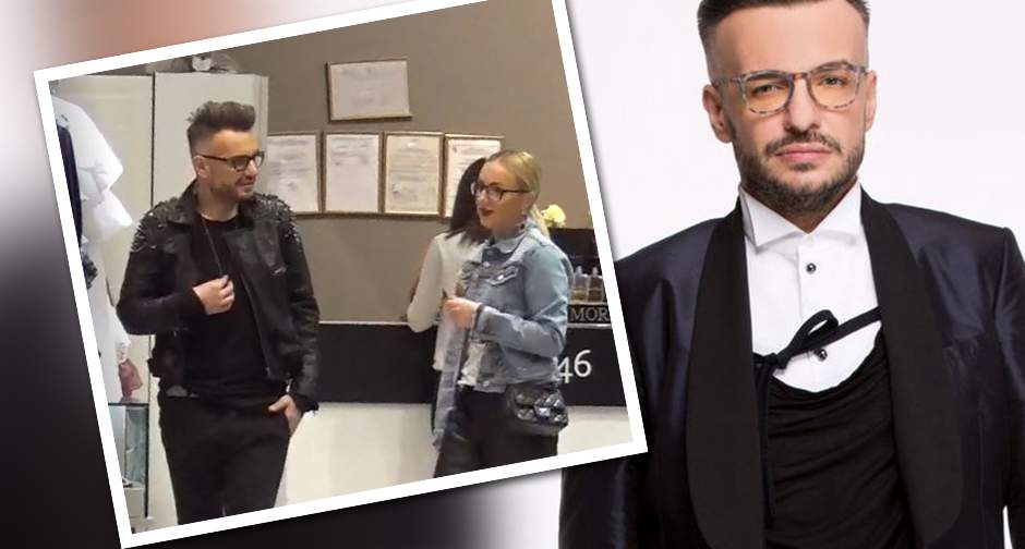VIDEO PAPARAZZI / Nimeni nu l-a mai văzut aşa pe Răzvan Ciobanu! Iată cum se comportă celebrul designer cu o femeie