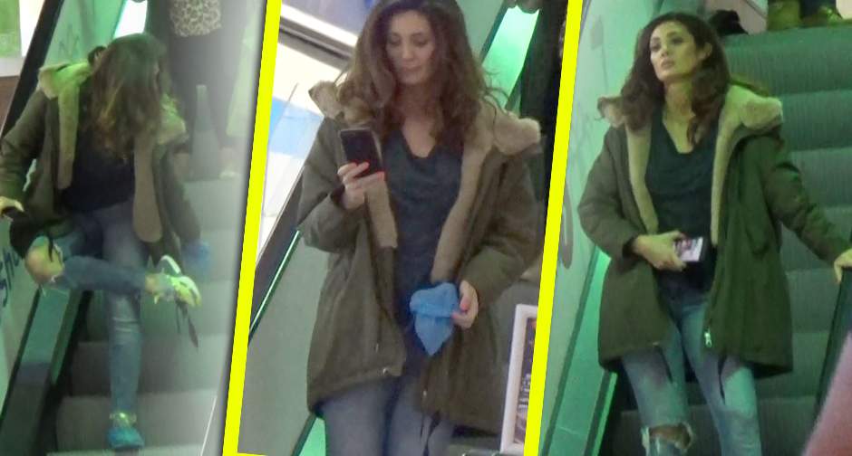 VIDEO PAPARAZZI / Claudia Pavel a confundat mall-ul cu muzeul! Ţinuta cu care vedeta l-ar face invidios pe „Motanul încălţat”