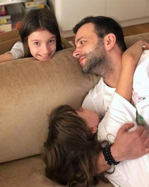 Mihai Morar, un tătic de milioane! Ipostaza emoţionantă în care a fost surprins, alături de fetele sale